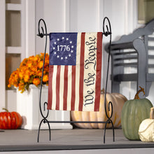 Load image into Gallery viewer, We The People Applique Garden Flag
