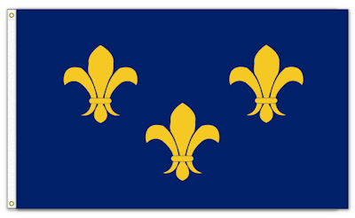 3x5 French Fleur-De-Lis [Nylon]